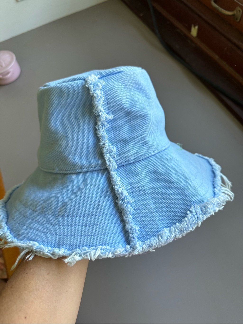 Casa Clara Evan Hat In Periwinkle Blue — image 3 of 6